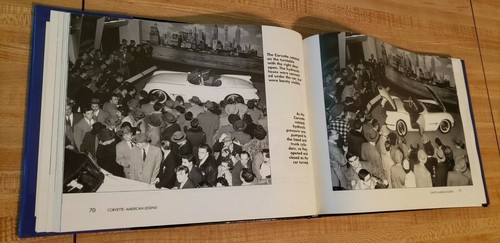 Corvette American Legend Volume 1 by Noland Adams Beginning Motorama Hard Cover - Picture 3 of 4