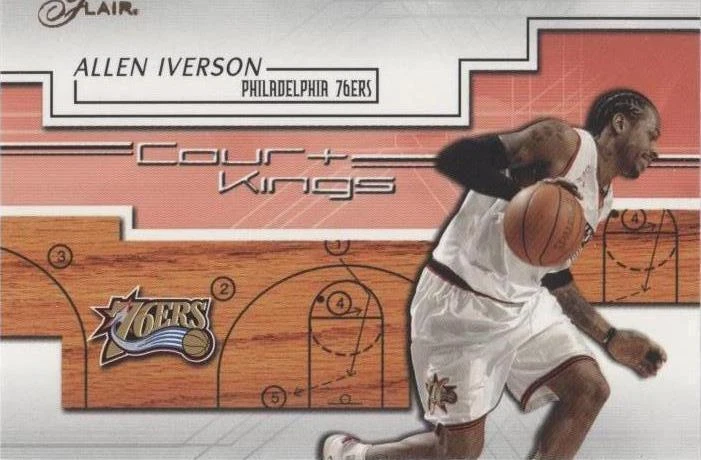 その他 ALLEN IVERSON  FLAIR FINAL EDITION 2003-04 Flair Final Edition - Allen Iverson #1 for sale | eBay