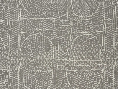 ANDREW MARTIN CURTAIN FABRIC DESIGN ''Cruzon'' 3 METRES STORM LINEN BLEND