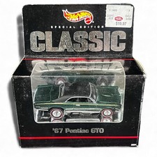 '67 Pontiac GTO 1998 Hot Wheels Special Edition Classic Hills Exclusive New
