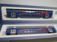 Tillig 01065 Set Mit 2 Doppelstockwagen Sri Tt