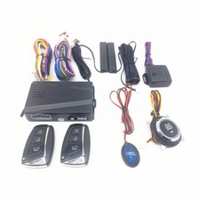 Car Engine Keyless Entry One-Button Remote Push Starter Stop Alarm System Kit