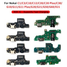 USB Charging Port Board Flex Cable w/IC For Nokia G11 G21 G10 G20 G50 C30 C20 C1