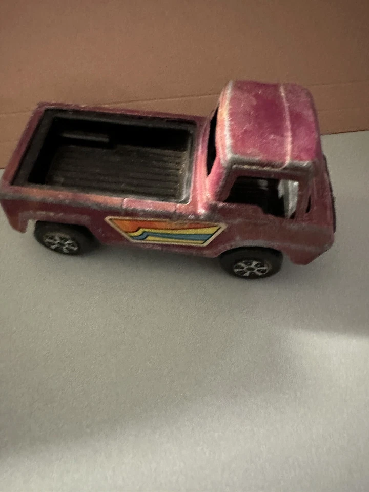 Dodge Pickup Truck Tootsietoy 1950 Die Cast Vintage Toy Truck rojo 8346 Foto 2 de 3
