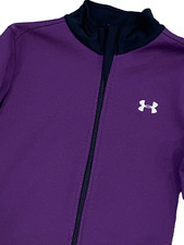 Under Armour Coldgear Full Zip Jacket Womens SIze Medium Purple