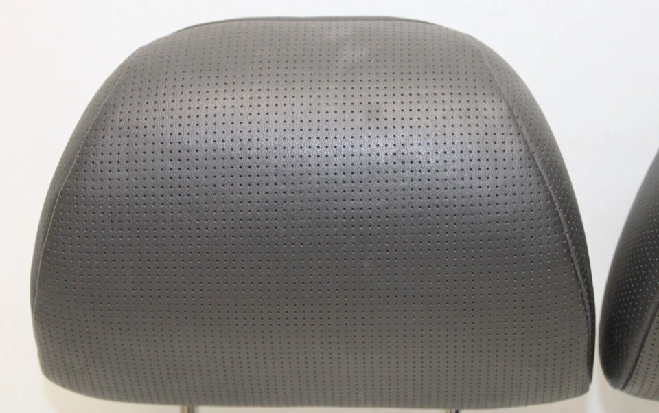 2006 SUBARU TRIBECA FRONT HEAD REST SET GRAY LEATHER OEM P/N 64061XA03AMW - Image 3 of 4