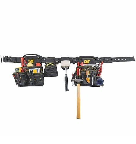 CAT 2-Bag 19-Pocket Multi Purpose Tool Belt New - Image 4 of 4