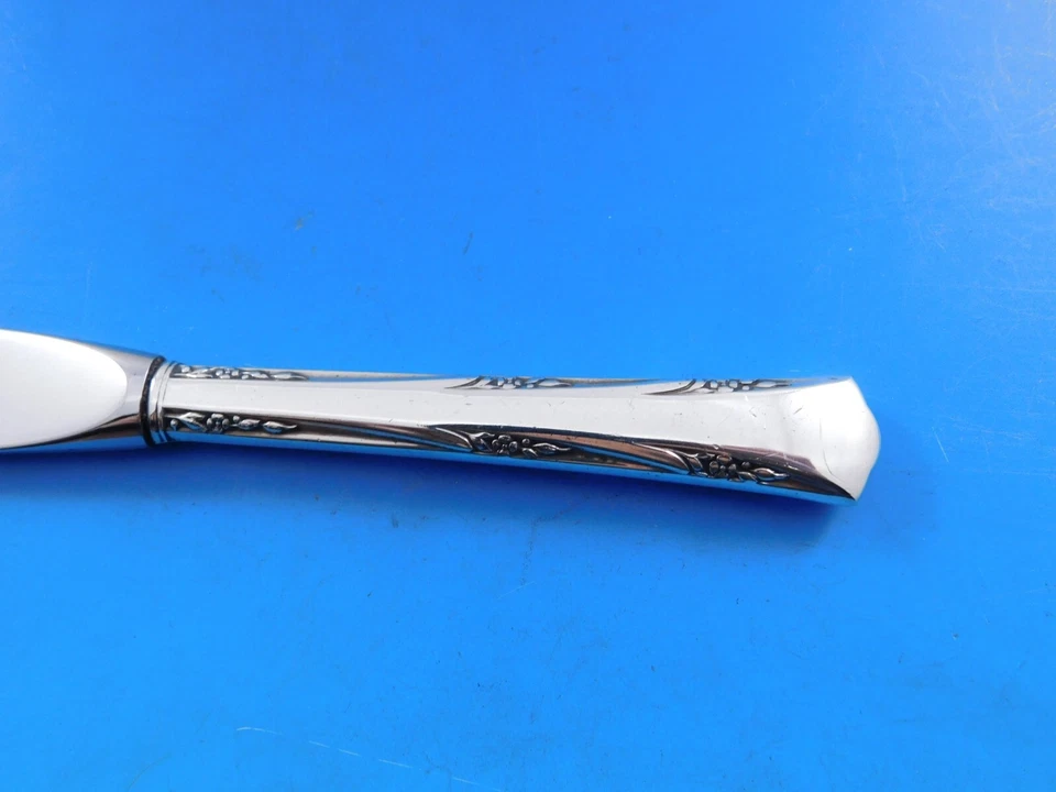 Greenbrier by Gorham Sterling Silver Butter Spreader HH Modern Set 4 pcs 6 1/4" - Image 3 of 3