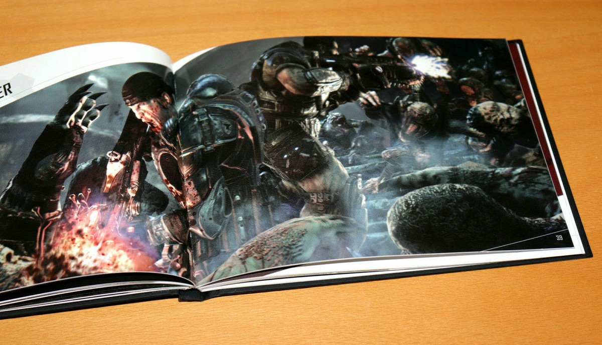 The Art and Design of GEARS OF WAR 3 Video Game Artbook Art