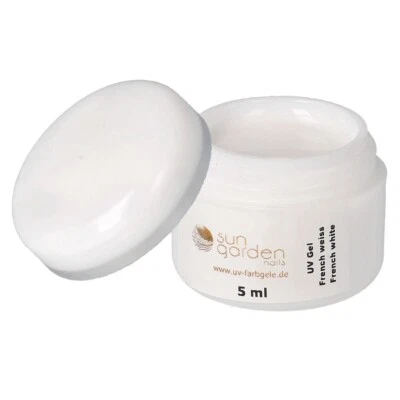 SUN GARDEN NAILS UV Classic Frenchgel white 5ml - French Gel weiß