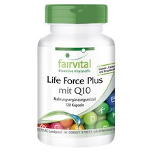Multivitamin Life Force Plus 120 Kapseln hochdosiert 30+ Vitalstoffe | fairvital