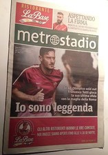 Metro Stadio- 28/05/2017 Totti "Io Sono Leggenda As Roma No Maglia Fascia