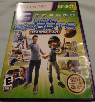 Kinect Sports Season Two 2 Xbox 360, 2011 CIB Kinect Game, Complete
