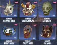 Xbox Fasnacht Mask Bundle - 20 Masks
