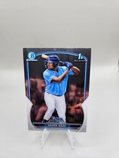 Xavier Isaac 2023 1st Bowman Chrome Baseball #BP-145 Prospects Base Rays