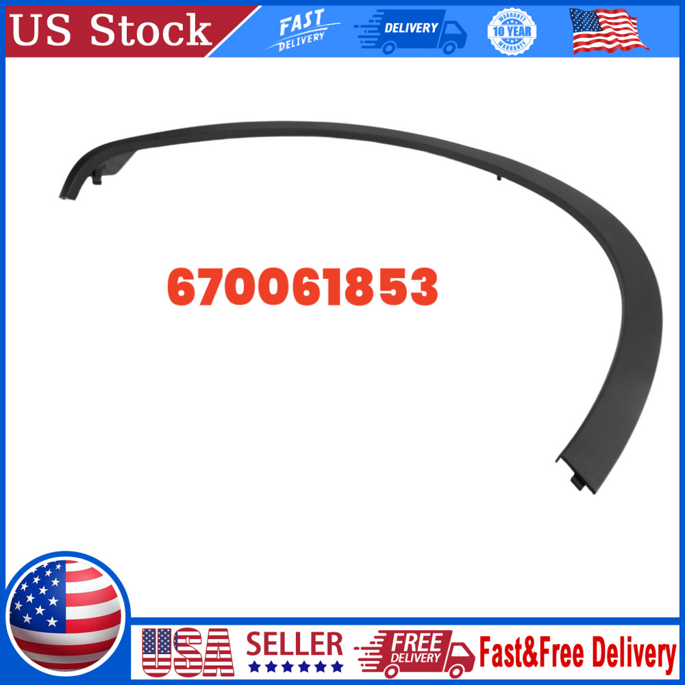 For 2017-2020 Maserati Levante 670061853 Rear Left Wheel Arch Trim Molding