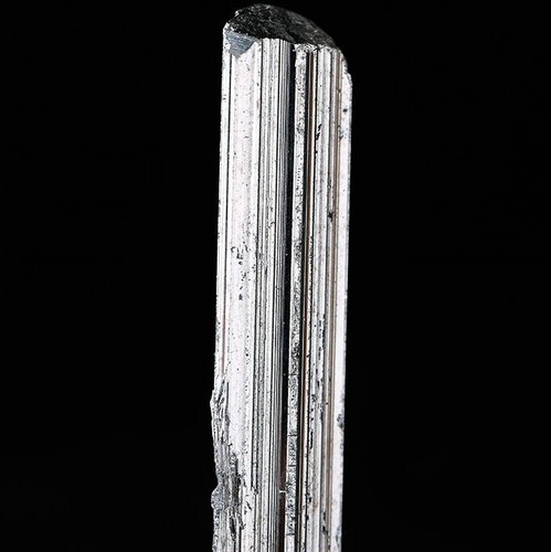 186Ct Top Class Bright Stibnite Crystal Cluster Mineral Samples / Hunan, China - Picture 6 of 6