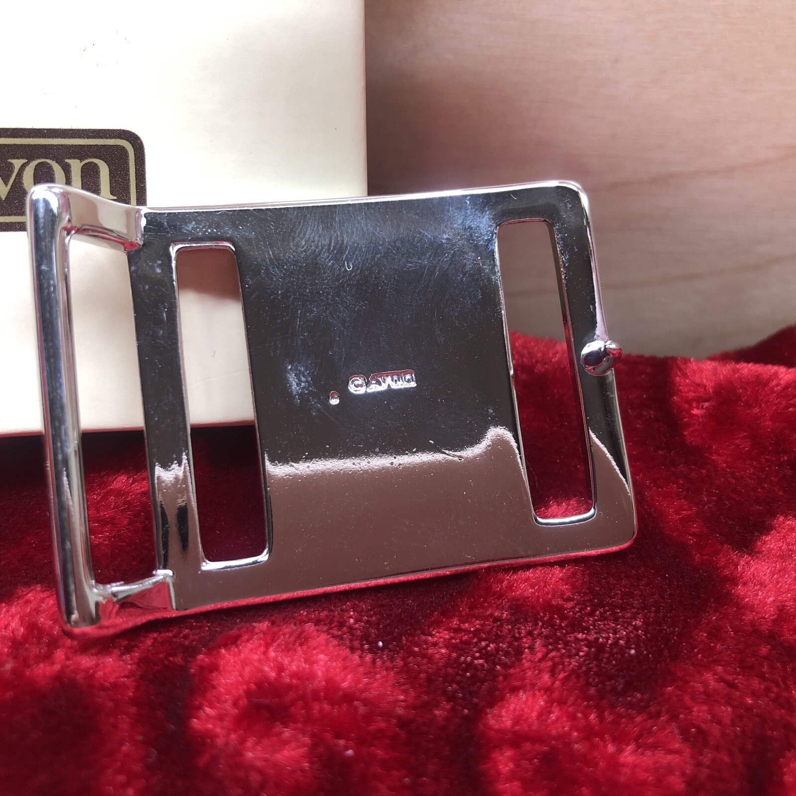 Monogram Initial Letter "B" Silver Tone Vintage A… - image 3