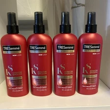 Tresemme Keratin Smooth Heat Protect Spray 8 oz - 4 pk Flat Iron Frizz control