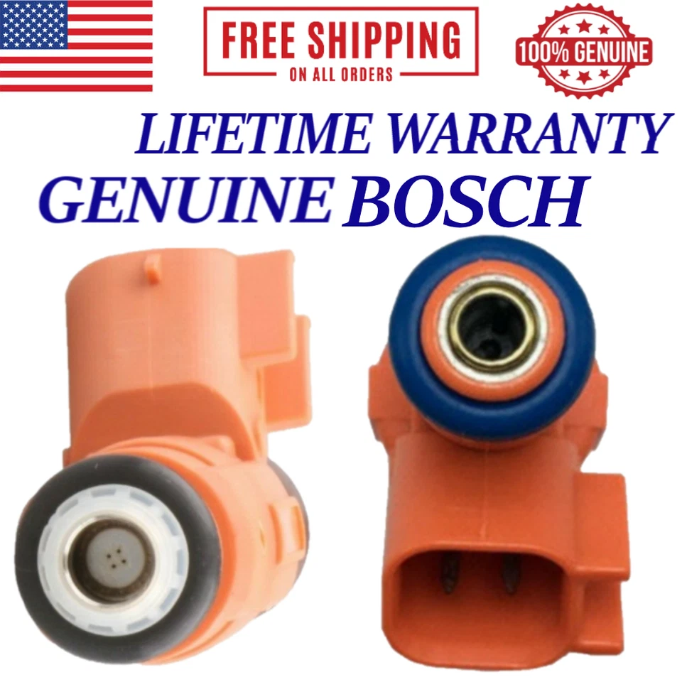 Новый оригинальный производитель комплект BOSCH/10 топливных форсунок для 2000-2004 Ford F-350 Super Duty 6,8 л V10 - Изображение 2 из 3