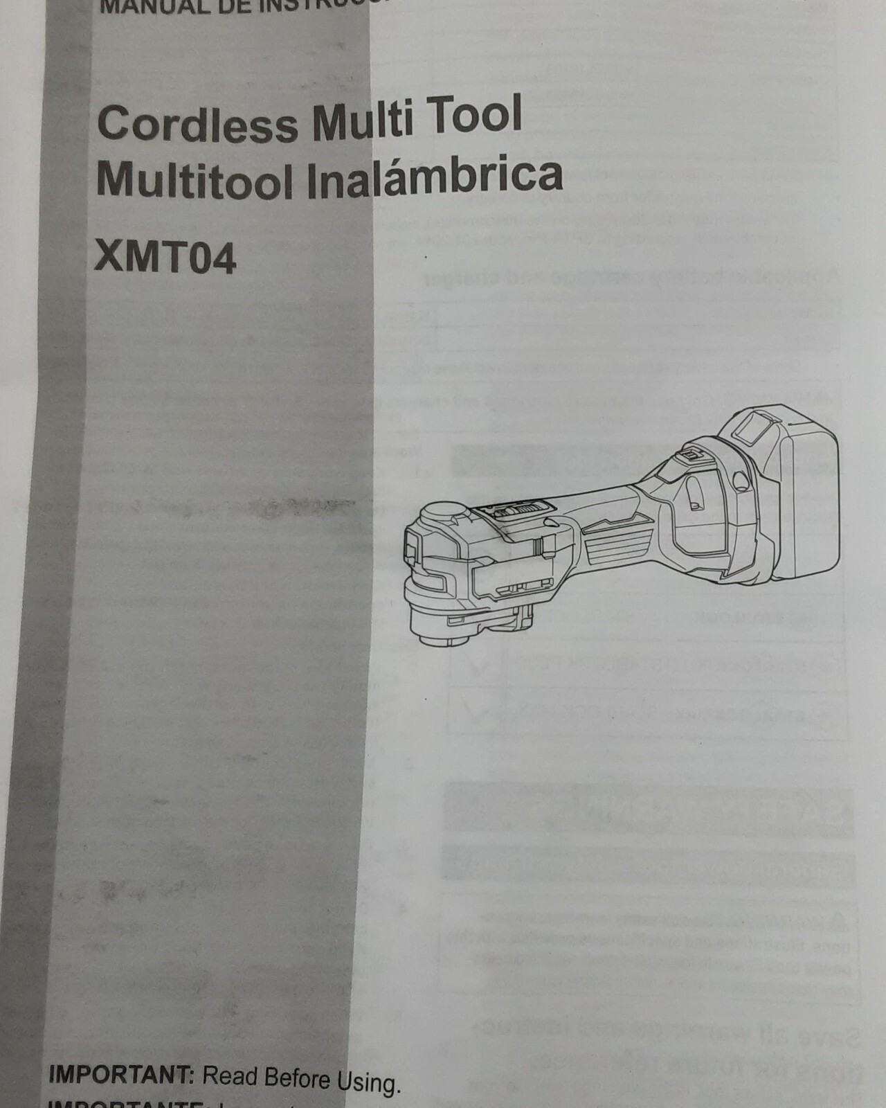 New, Black MAKITA 18V Brushless & Cordless MultiTool