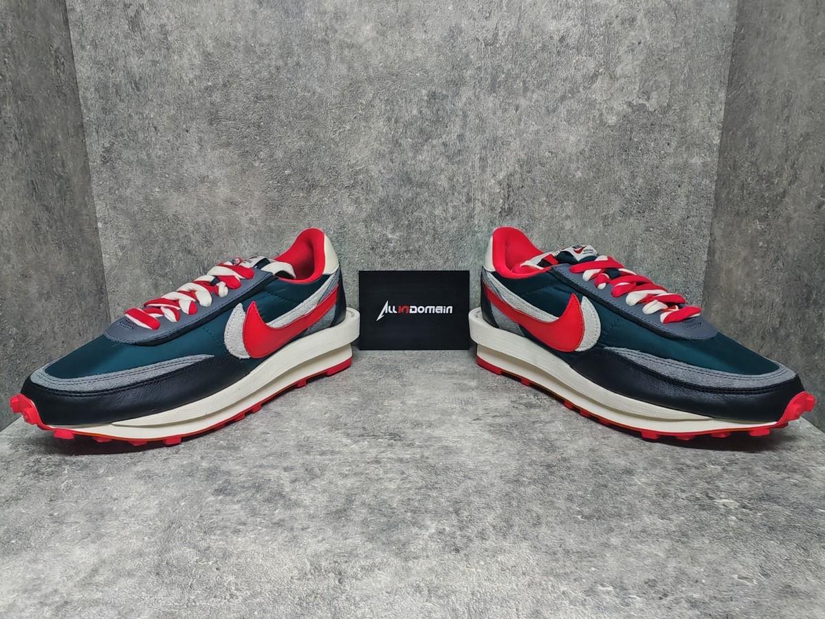 Level S - Sacai x Nike LDWaffle midnight spruce US 9 Men DJ4877