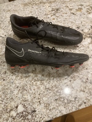 Nike Phantom GT2 Club MG - DA5640 001 Black / Crimson Mens Sz 13 Soccer Cleats