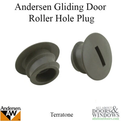 Andersen Hole Plug Fits Gliding Doors Tandem Roller Adjuster Terratone PSII