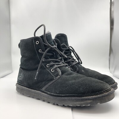 UGG M Harkley size 12 UGG Men Harkley Mid Tops Chestnut Chukka Boot Fleece Lined  main image 2