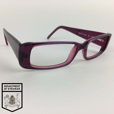 NET-LINE Brille TRANSLUCENT PURPLE RECTANGLE Brillengestell MOD: S4137 A