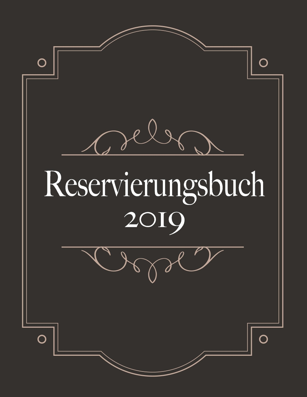 Reserve Planini | Reservierungsbuch 2019 Und Tagesplaner Für