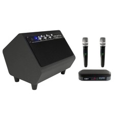 VOCOPRO SmartOke-Pro DSP Karaoke Mixer with Two Wireless Microphones 2.1 Powered