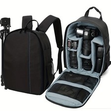 Waterproof Camera Backpack for Canon, Nikon, and Sony DSLR Cameras