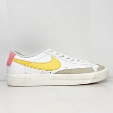 Nike Boys Blazer Low 77 DA4074-117 White Casual Shoes Sneakers Size 6.5Y