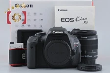 "Count 5,214" Canon EOS Kiss X5 / Rebel T3i /600D 18.0MP 18-55 IS II Lens w/ Box