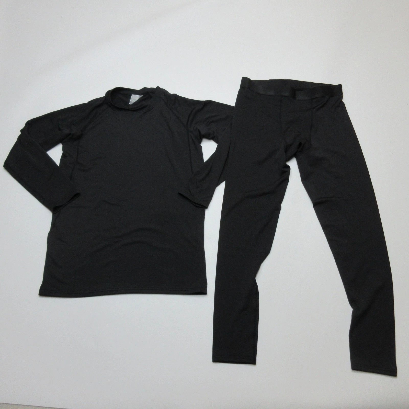 Towintec Mens Thermal Base Layer Set XL Black Compression Top Trousers