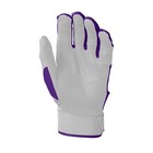 Evoshield Standout Youth Baseball/Softball Batting Gloves, White/Purple - Medium — photo 2
