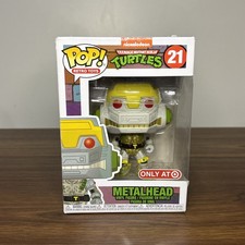 Metalhead #21 - Funko Pop! Retro - Figura y caja de Tortugas Ninja Adolescentes Mutantes