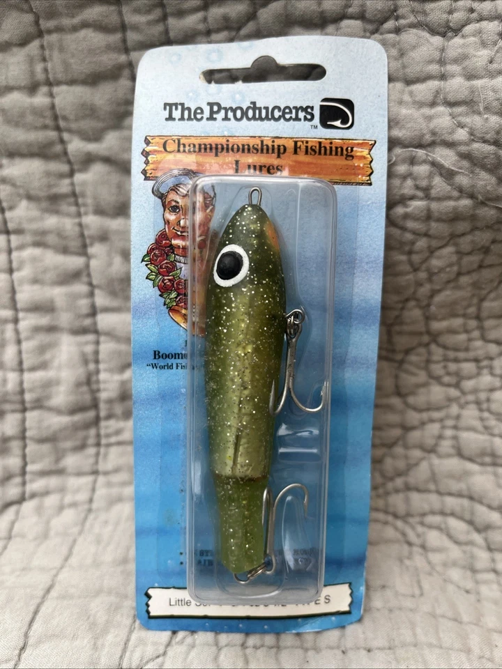 Lote De Colección De 2 Señuelos De Cebo THE PRODUCERS Little Sof T 3/4 OZ 3.5" Tipo S 10040 Foto 2 de 4