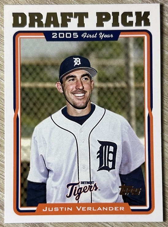 2005 Topps Justin Verlander Rookie #677