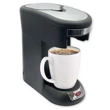 Café Valet Single Serve Coffee Maker, Brews 10 Ounces of Coffee or Hot Water,...