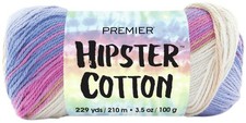 3 Pack - Premier Hipster Cotton Yarn-Berry Rumble - 2010-11