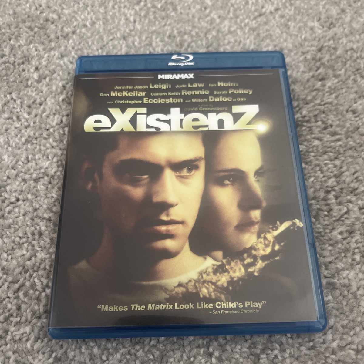 Existenz (Blu-ray - OOP - David Cronenberg - Jude Law - Jennifer