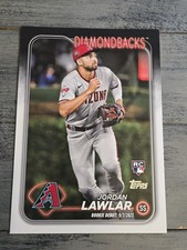 2024 Topps Jordan Lawler Rookie Debut #245 Arizona Diamondbacks - Oversized 5x7