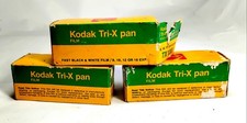Lot Of 3 Kodak Tri-X Pan TX 120 Black White Negative Film Expired