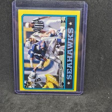 1986 Topps - Curt Warner #200 D* on Copyright Line