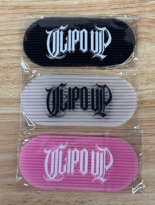 CLIPDUP 6X  BARBER GRIPPERS HAIR HOLDERS HAIR CUTTING PATCH TOOL FREE STICKERS