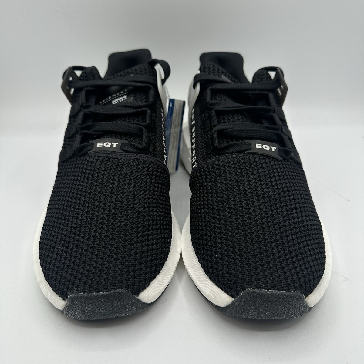 Adidas EQT Support 93/17 Shoes Mens Sz 9.5 Black/White  display picture 1