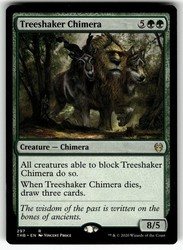 Treeshaker Chimera 297/372 Theros Beyond Death Rare MTG
