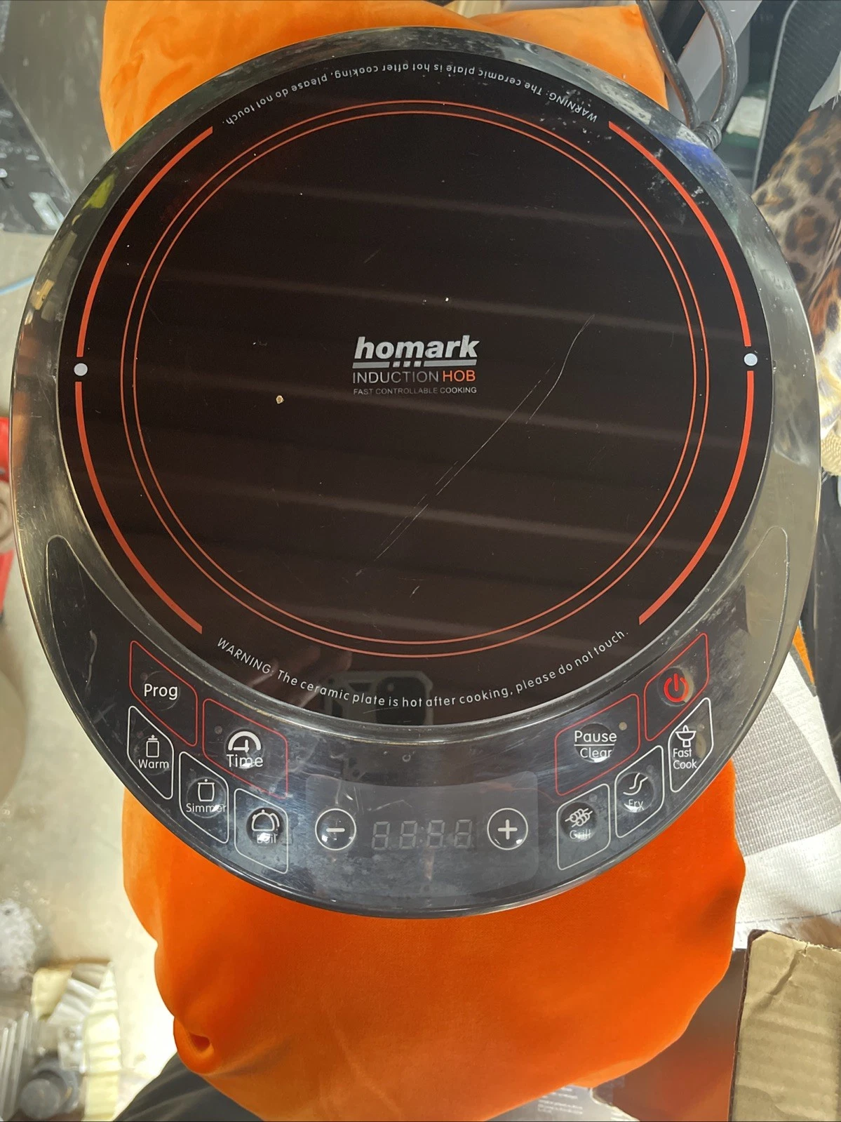 Homark portable induction hob, a kitchen appliance designed for energy-efficient